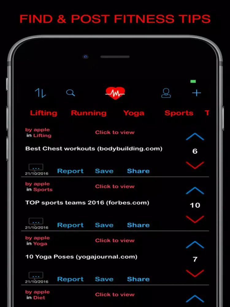 Capturas de pantalla de FeedFit - Fitness Tips, Videos, & Tutorials iPad 