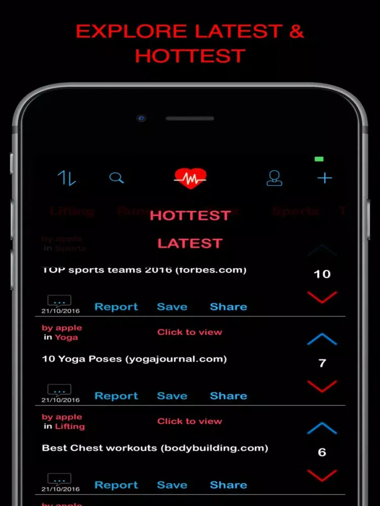 Capturas de pantalla de FeedFit - Fitness Tips, Videos, & Tutorials iPad 