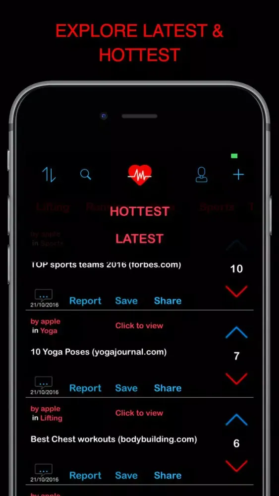Capturas de pantalla de FeedFit - Fitness Tips, Videos, & Tutorials