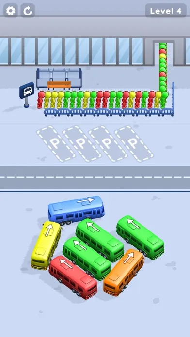 Tangkapan skrin Bus Puzzle