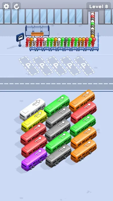 Tangkapan skrin Bus Puzzle