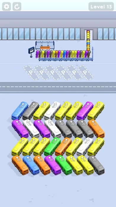 Tangkapan skrin Bus Puzzle