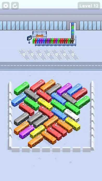 Tangkapan skrin Bus Puzzle