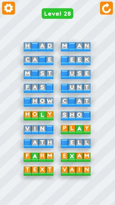 Ảnh chụp màn hình của Zippy Words