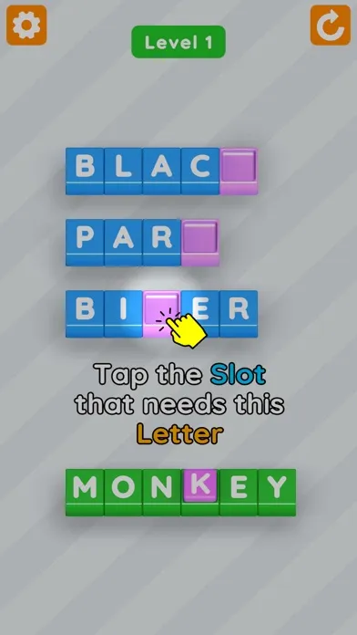 Ảnh chụp màn hình của Zippy Words