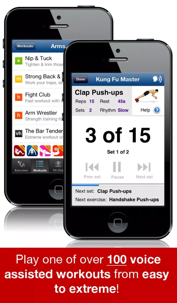 Captures d'écran de Body Workouts Free