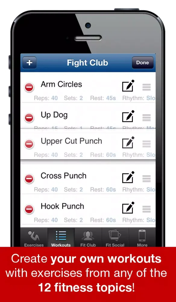 Captures d'écran de Body Workouts Free