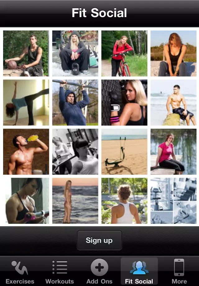 Tangkapan layar Core Workouts Free
