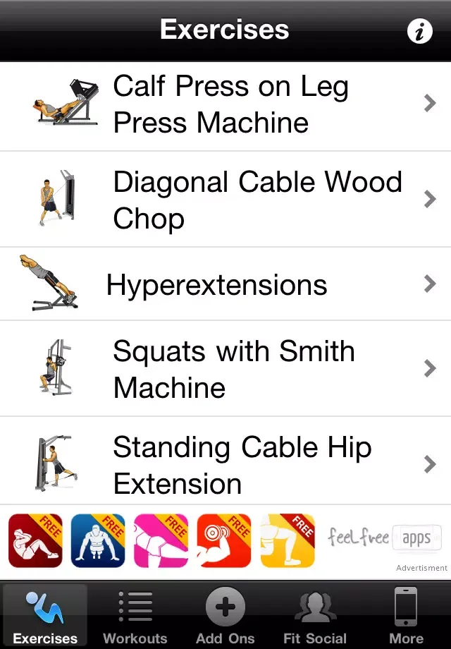 Gym Workouts Free應用截圖