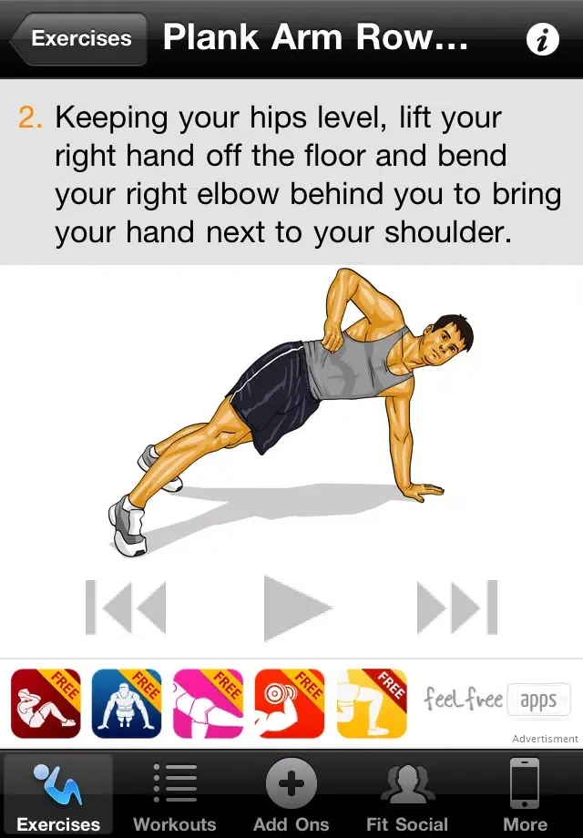 Ảnh chụp màn hình của Shoulder Workouts Free
