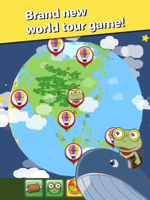 تصاویر Foodie Frog - World Tour iPad 