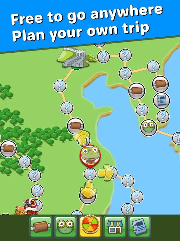 تصاویر Foodie Frog - World Tour iPad 