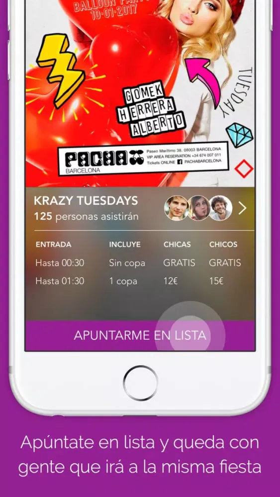 Feelink - Ligar y salir de fiesta gratis Screenshots
