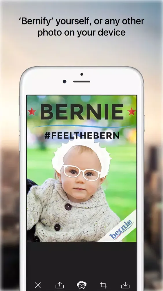Berning Up - Show your Support for Bernie 스크린샷