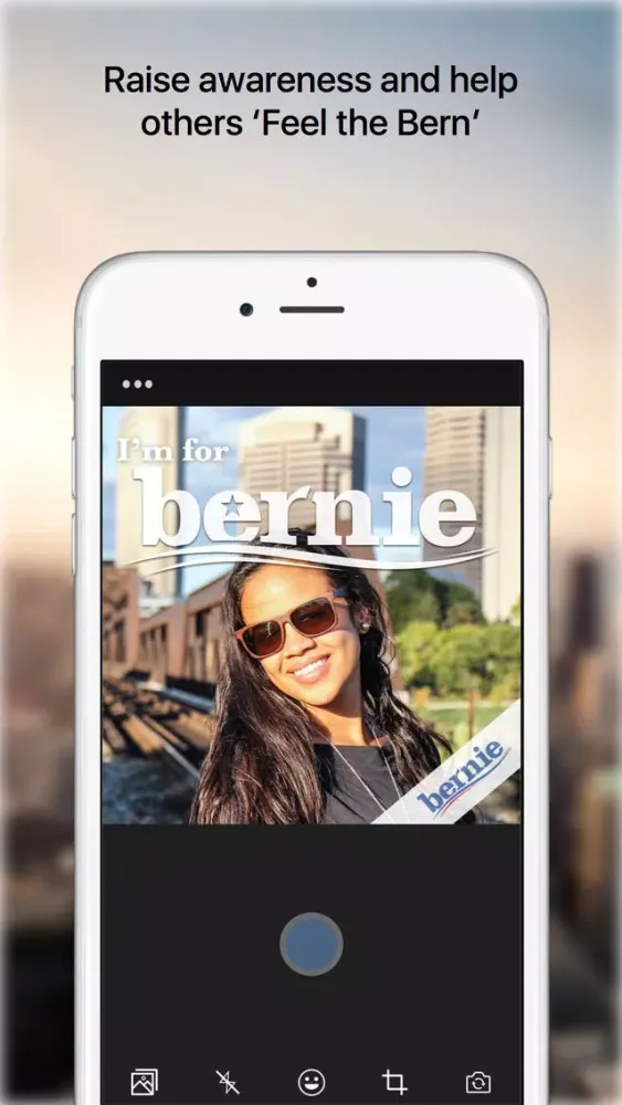 Berning Up - Show your Support for Bernie 스크린샷