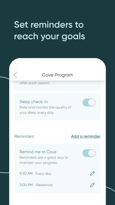 Capturas de pantalla de Cove – A hug for your mind