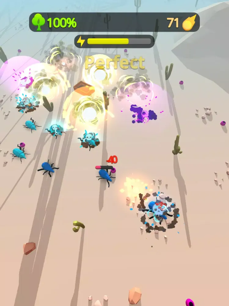 Bugs Raid iPad  スクリーンショット