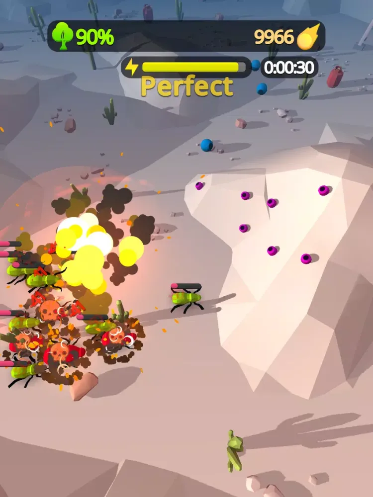 Bugs Raid iPad  スクリーンショット