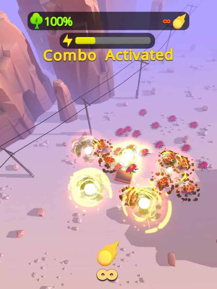Bugs Raid iPad  スクリーンショット