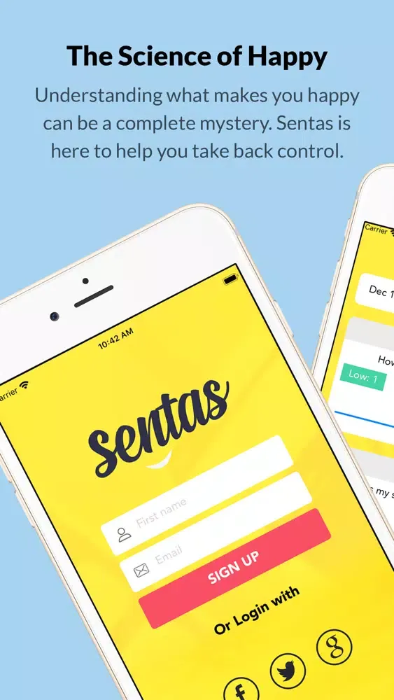Sentas - The Science of Happy.應用截圖