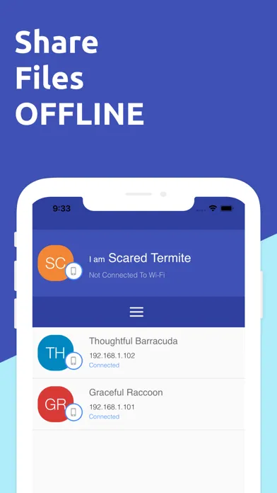 Feem - Share Files Offline Screenshots