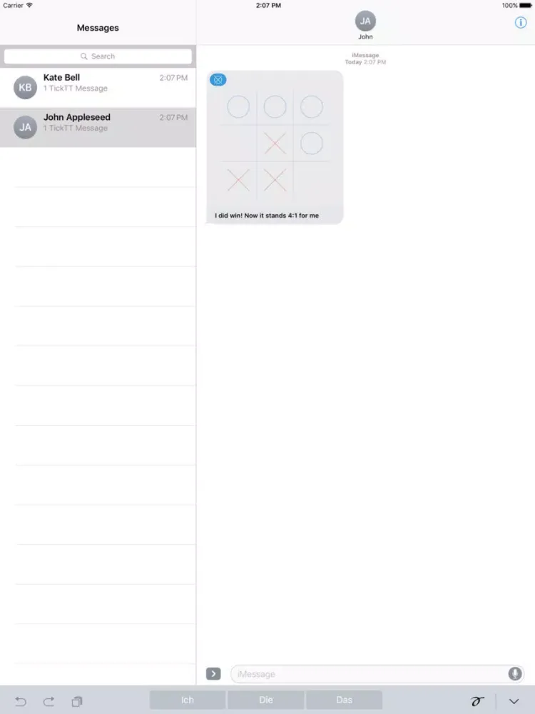 Скриншоты TickTT iPad 