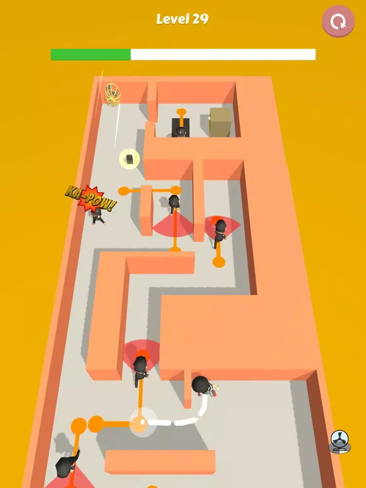 Ảnh chụp màn hình của Stealth Man 3D iPad 
