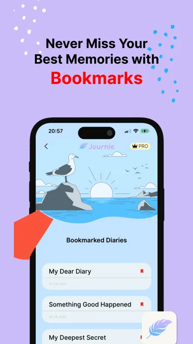 Captures d'écran de Speech-to-text Diary: Journie