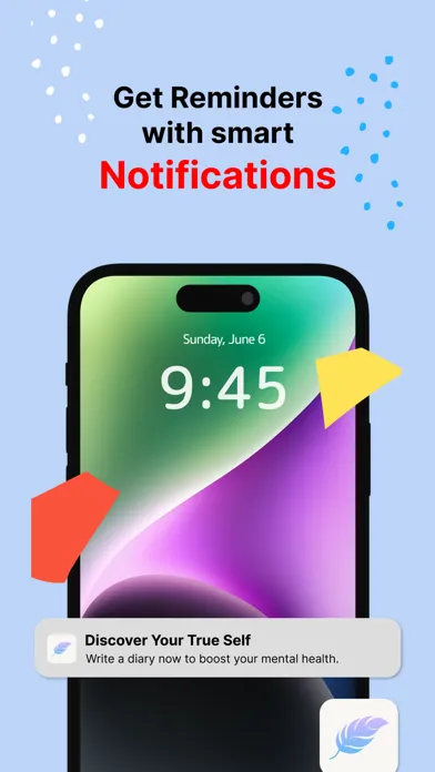 Captures d'écran de Speech-to-text Diary: Journie