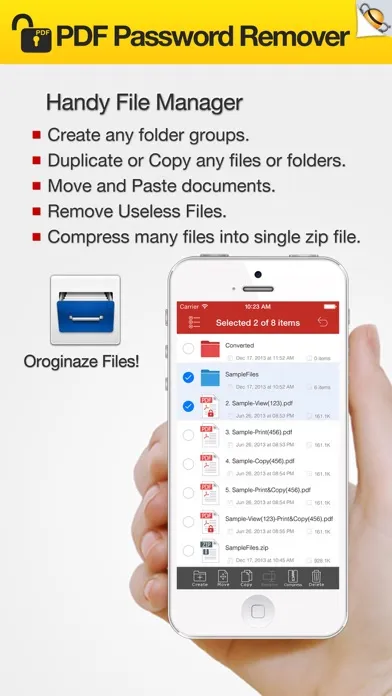 Zrzuty ekranu PDF Password Remover - Remove PDF Password