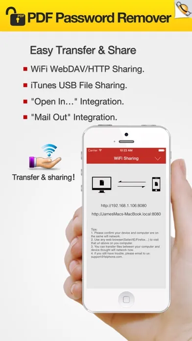 Zrzuty ekranu PDF Password Remover - Remove PDF Password