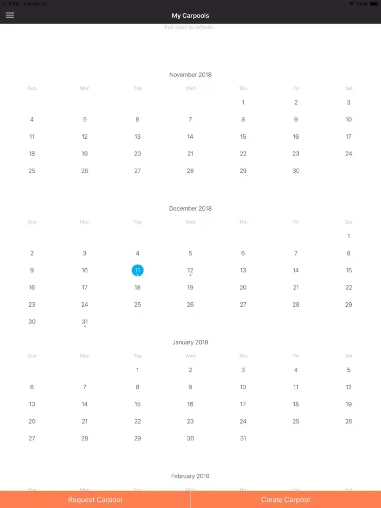Capturas de tela do Carpool Calculator iPad 