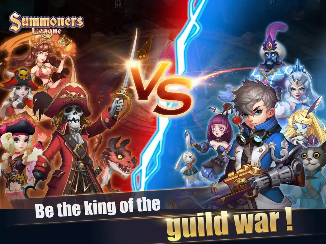 ภาพหน้าจอของ Summoners League: Team Tactics iPad 