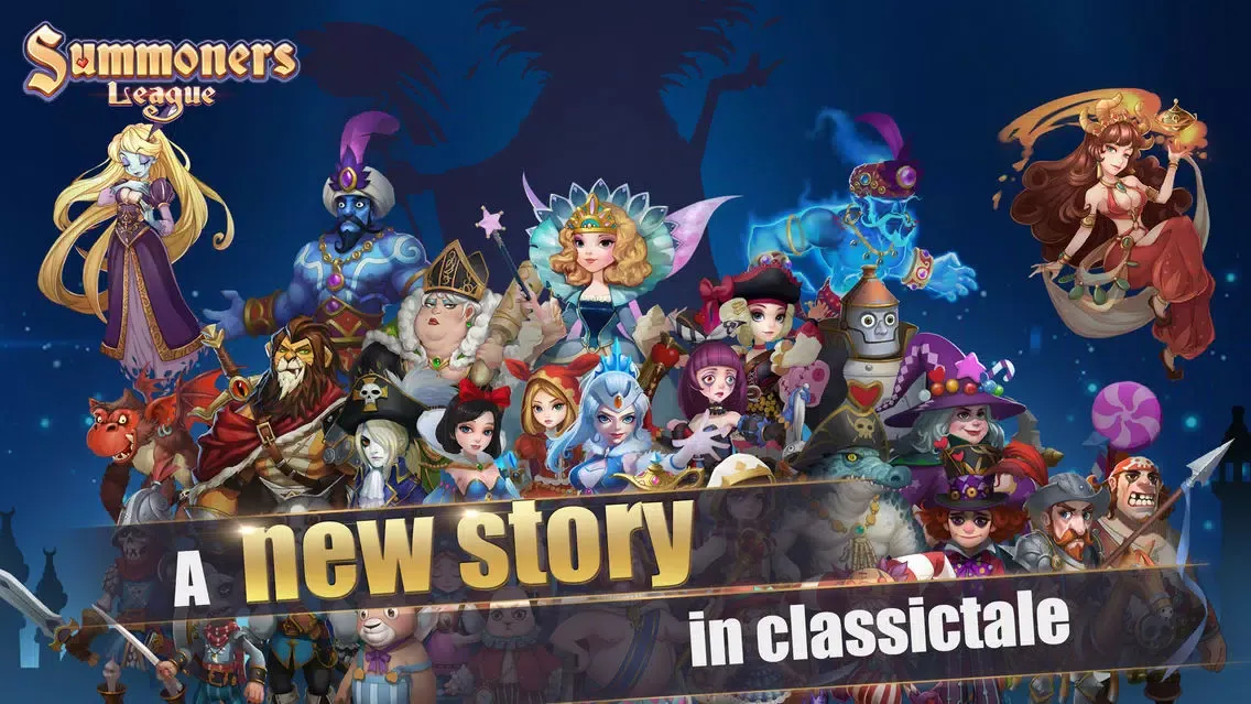 ภาพหน้าจอของ Summoners League: Team Tactics