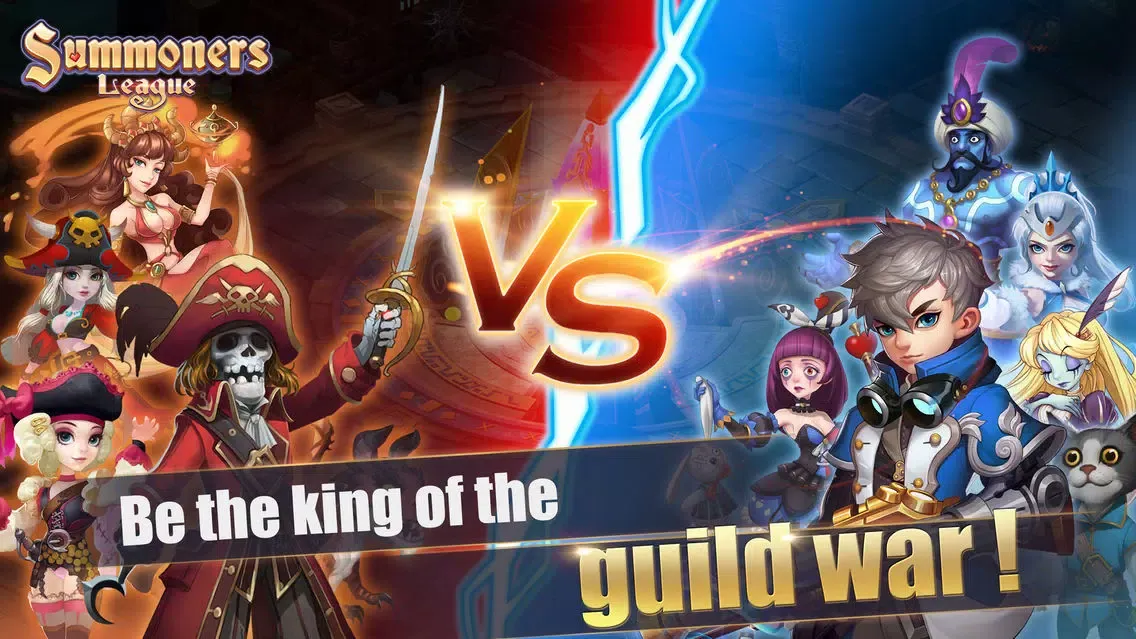 ภาพหน้าจอของ Summoners League: Team Tactics
