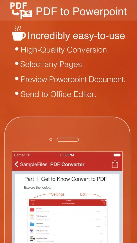 تصاویر PDF to PowerPoint Pro