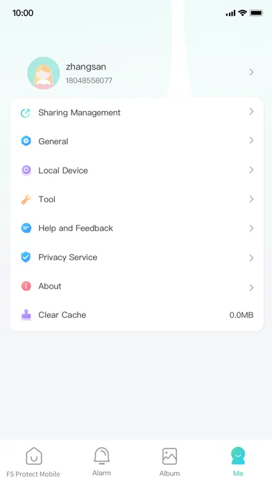 FS Protect Mobile Screenshots