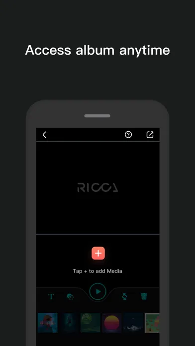 Tangkapan skrin Ricca