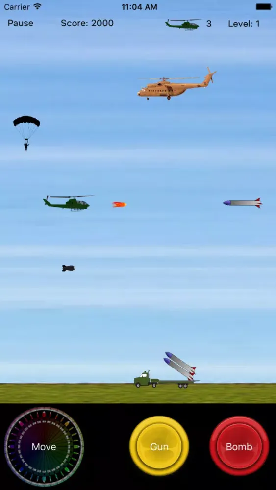 Zrzuty ekranu Chopper Mission