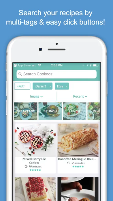 ภาพหน้าจอของ Recipe Organizer by Cookooz