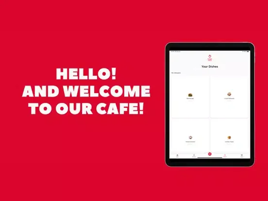 Capturas de tela do The Blaze Cafe Mobile app iPad 