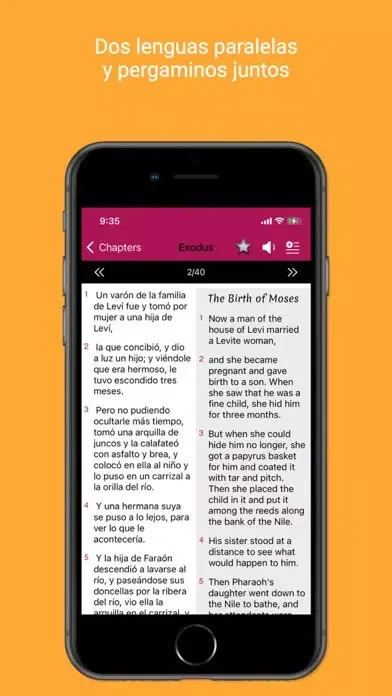Super English & Spanish Bible应用截图