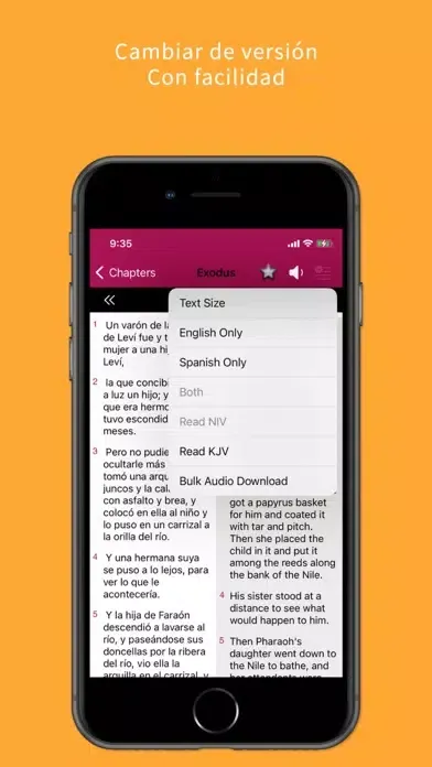Super English & Spanish Bible应用截图
