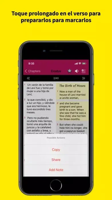 Super English & Spanish Bible应用截图