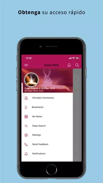 Super English & Spanish Bible应用截图