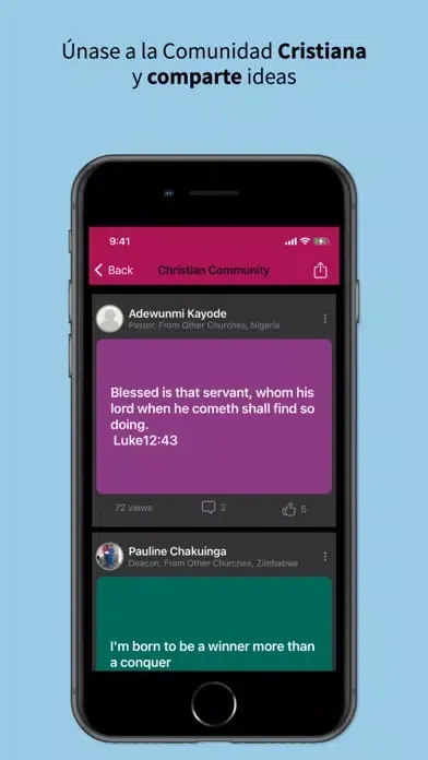 Super English & Spanish Bible应用截图