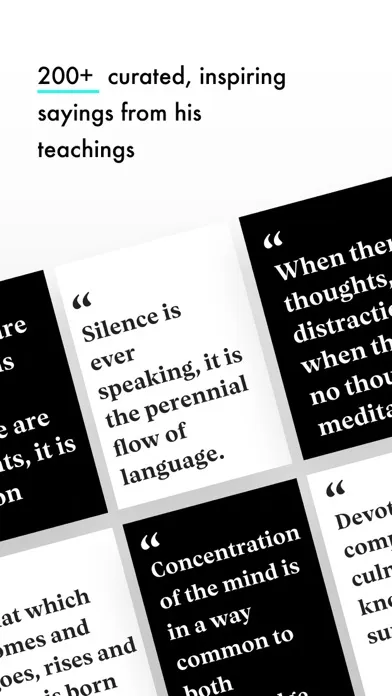 Скриншоты Ramana Maharishi Daily