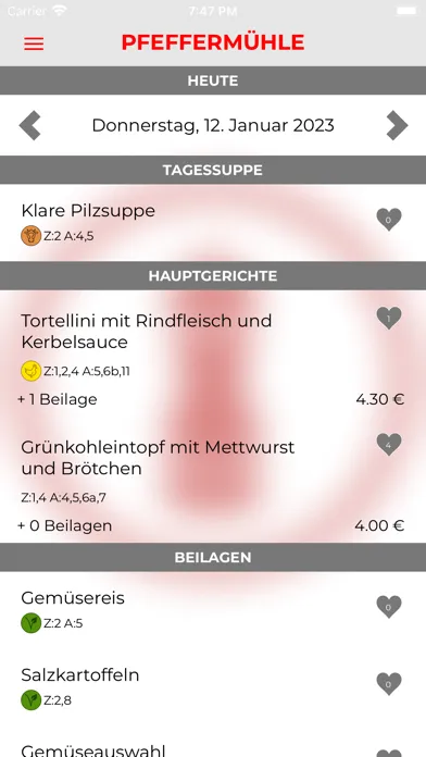Capturas de pantalla de Pfeffermühle
