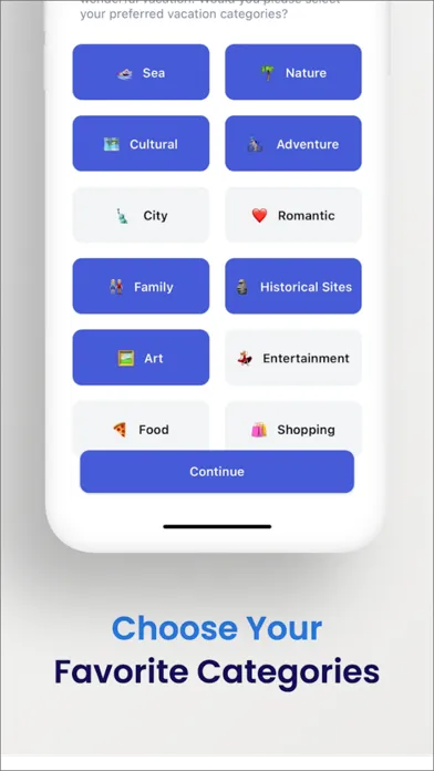 TripWizard: AI Trip Planner स्क्रीनशॉट