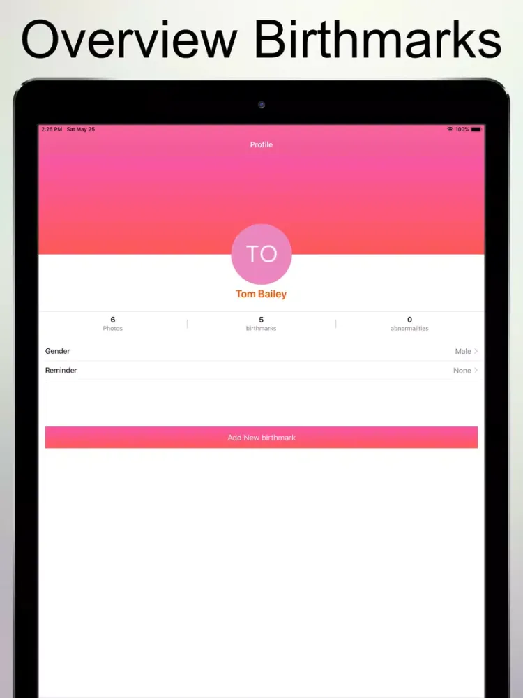 Captures d'écran de Skin Cancer Check iPad 